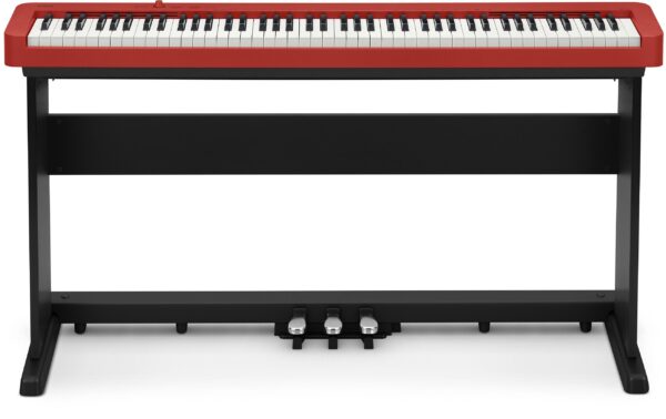 1335971_4 - Mediatech CASIO CDP-S160 Set Rot Compact Digital Piano, inkl. Ständer