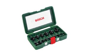 Bosch 15-teiliges HM-Fräser-Set 1/4 mm Schaft