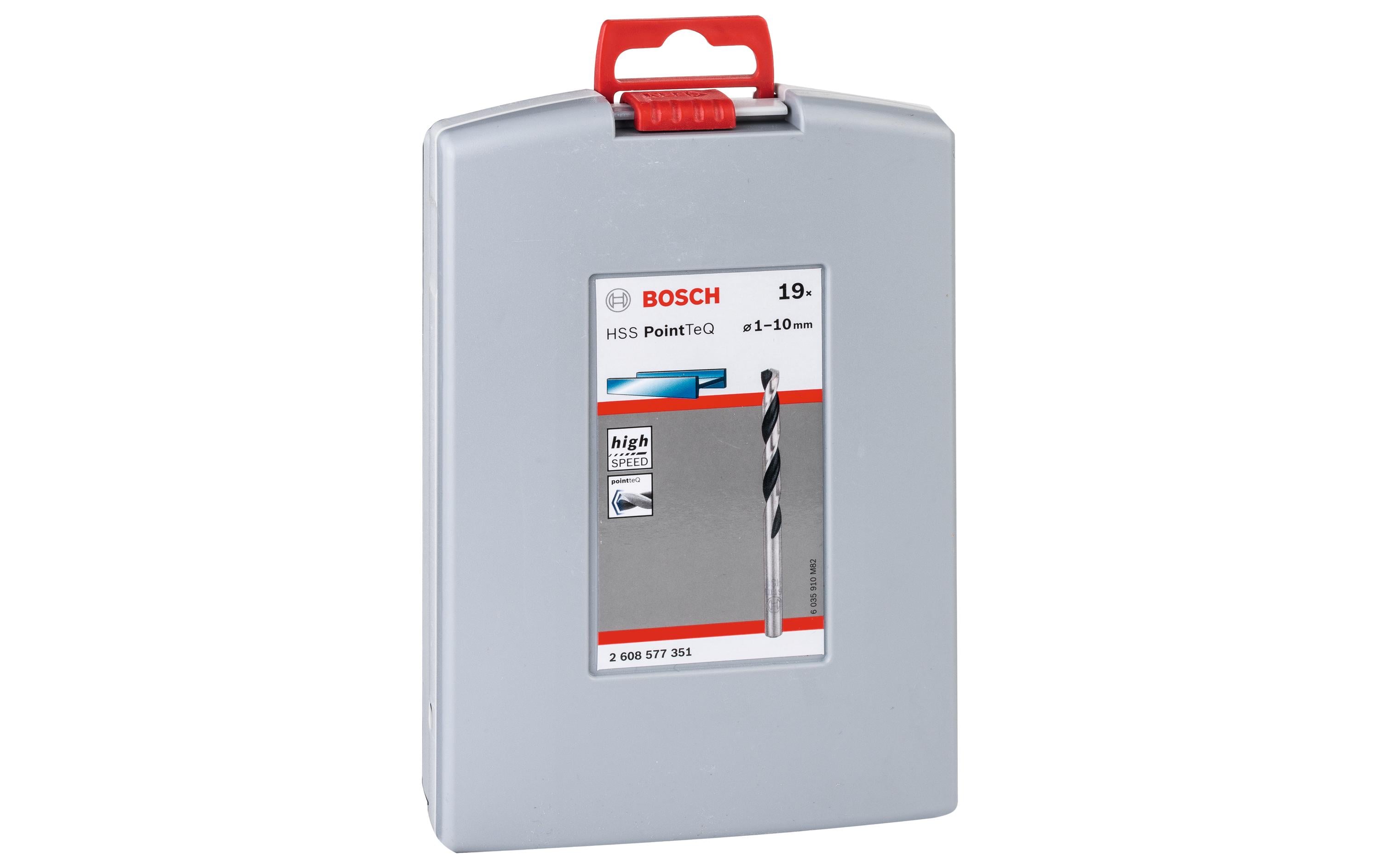 1338287_1 - Mediatech Bosch ProBox HSS-Spiralbohrer PointTeQ 19-tlg.