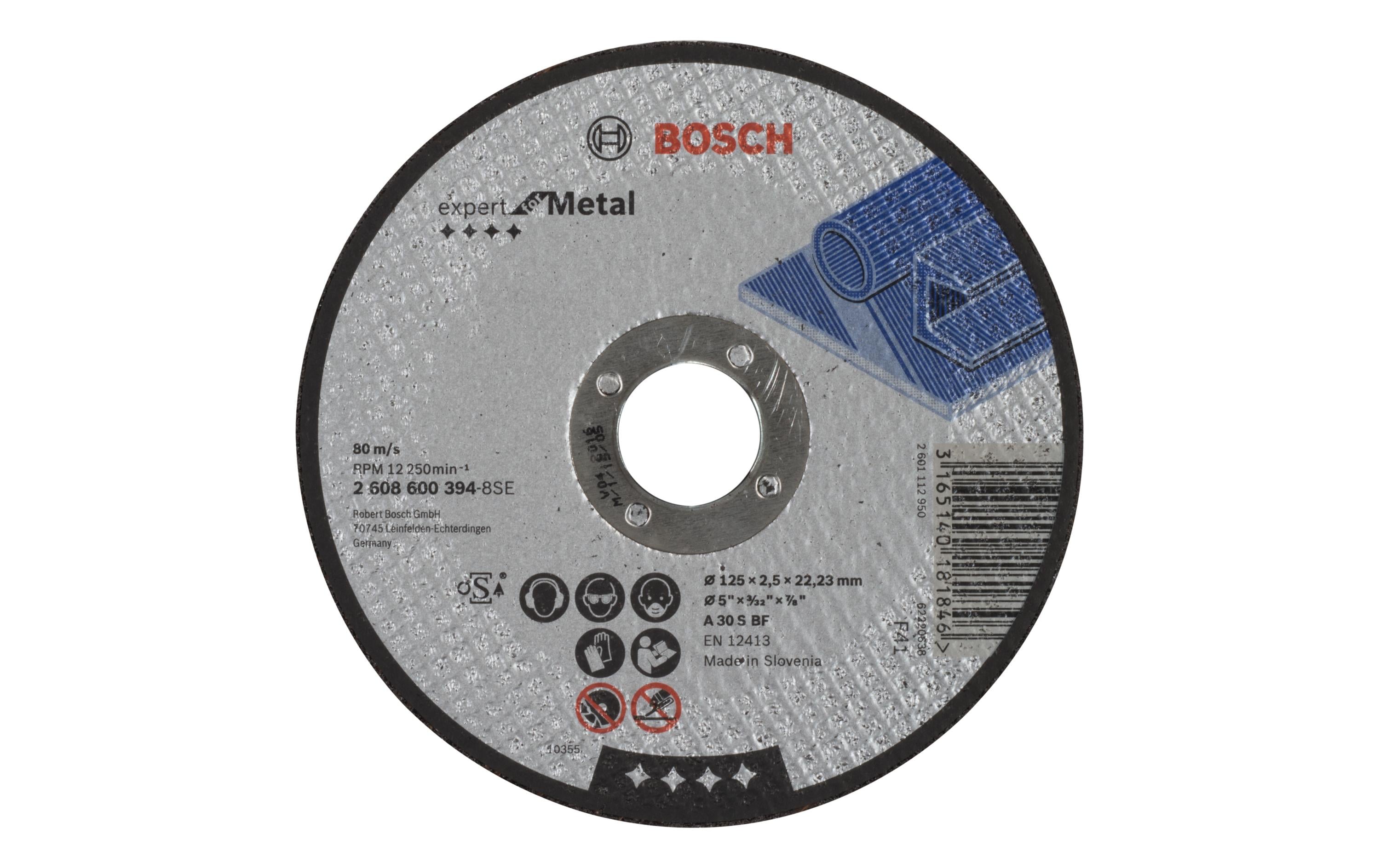 Bosch Professional Trennscheibe gerade Expert for Metal, 125 mm, 2,5 mm