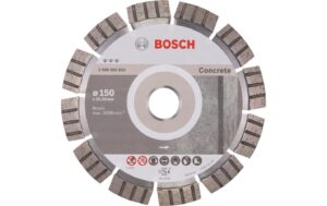 Bosch Professional Diamanttrennscheibe Best for Concrete, 150x22, 23x2, 4x12 mm