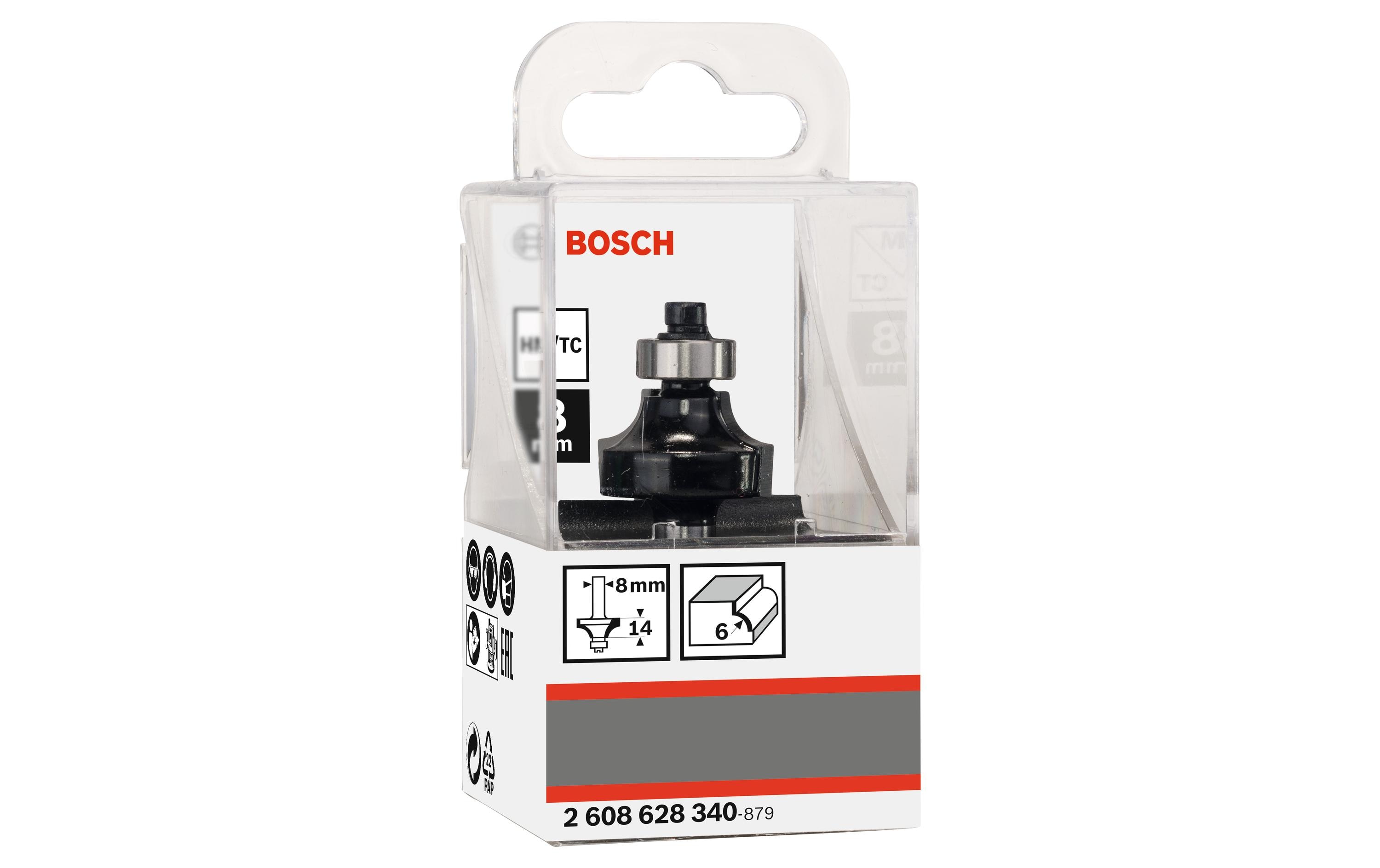 1338520_1 - Mediatech Bosch Professional Abrundfräser R1 6mm, L 13,2mm, G 53mm