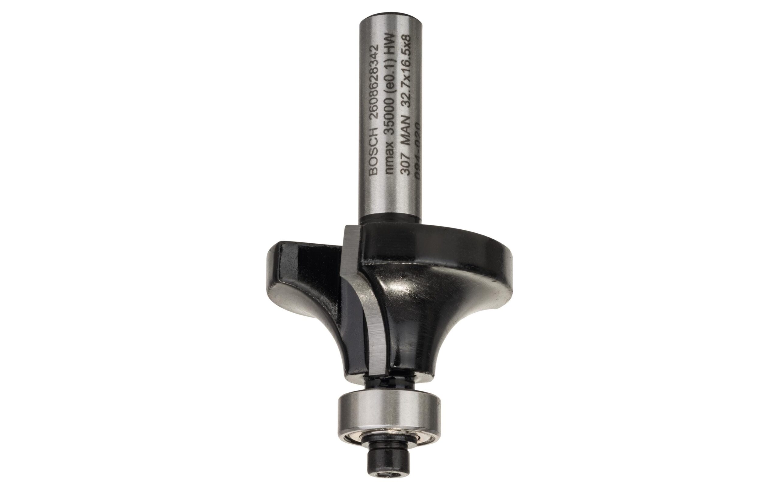 1338521 - Mediatech Bosch Professional Abrundfräser R1 10mm, L 16,5mm, G 57mm