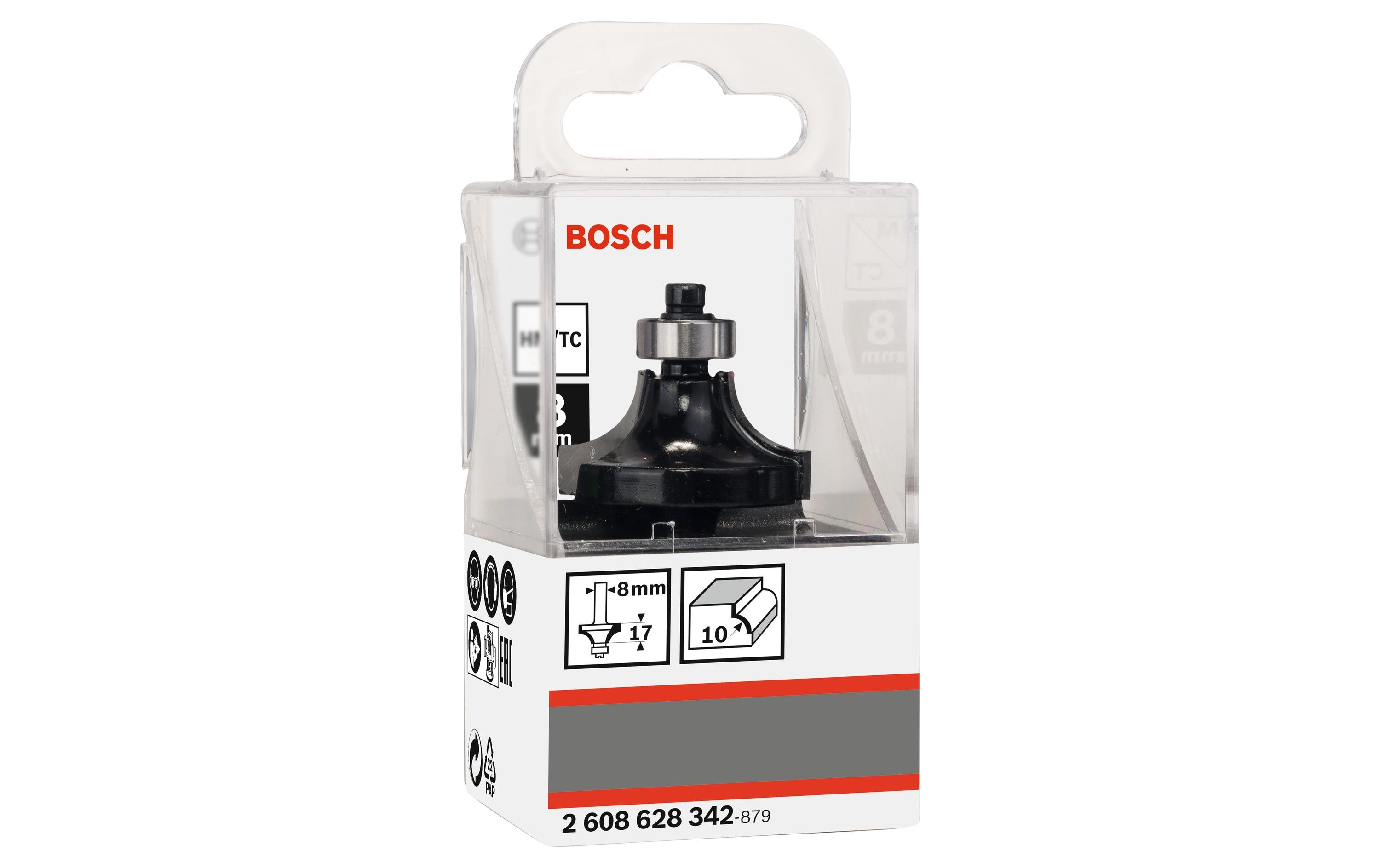 1338521_1 - Mediatech Bosch Professional Abrundfräser R1 10mm, L 16,5mm, G 57mm