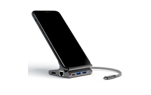 1339697_7 - Mediatech 4smarts Stand mit 7in1 Hub & DeX-Modus für Tablet & Phone