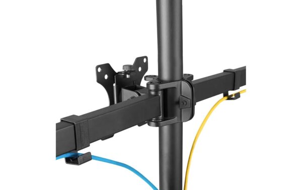 1342042_6 - Mediatech Neomounts FPMA-D550DD3BLACK Desk Mount (damp/grommet)