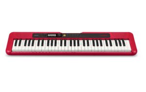 CASIO CT-S200RD Portable Keyboard, 61 Keys, rot