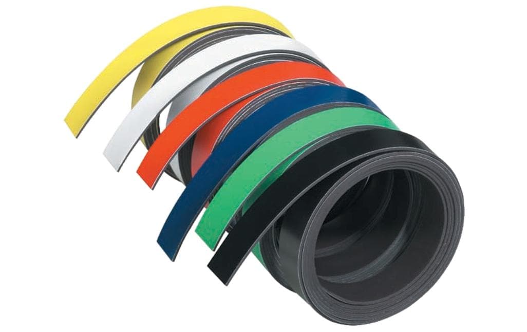 1343079_1 - Mediatech FRANKEN Magnetband, 100 cm x 5 mm, schwarz Macht Objekte magnetisch haftend