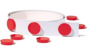 FRANKEN Magnethaftband, selbstklebend 100 x 3,5 cm, inkl. 2 Magnete