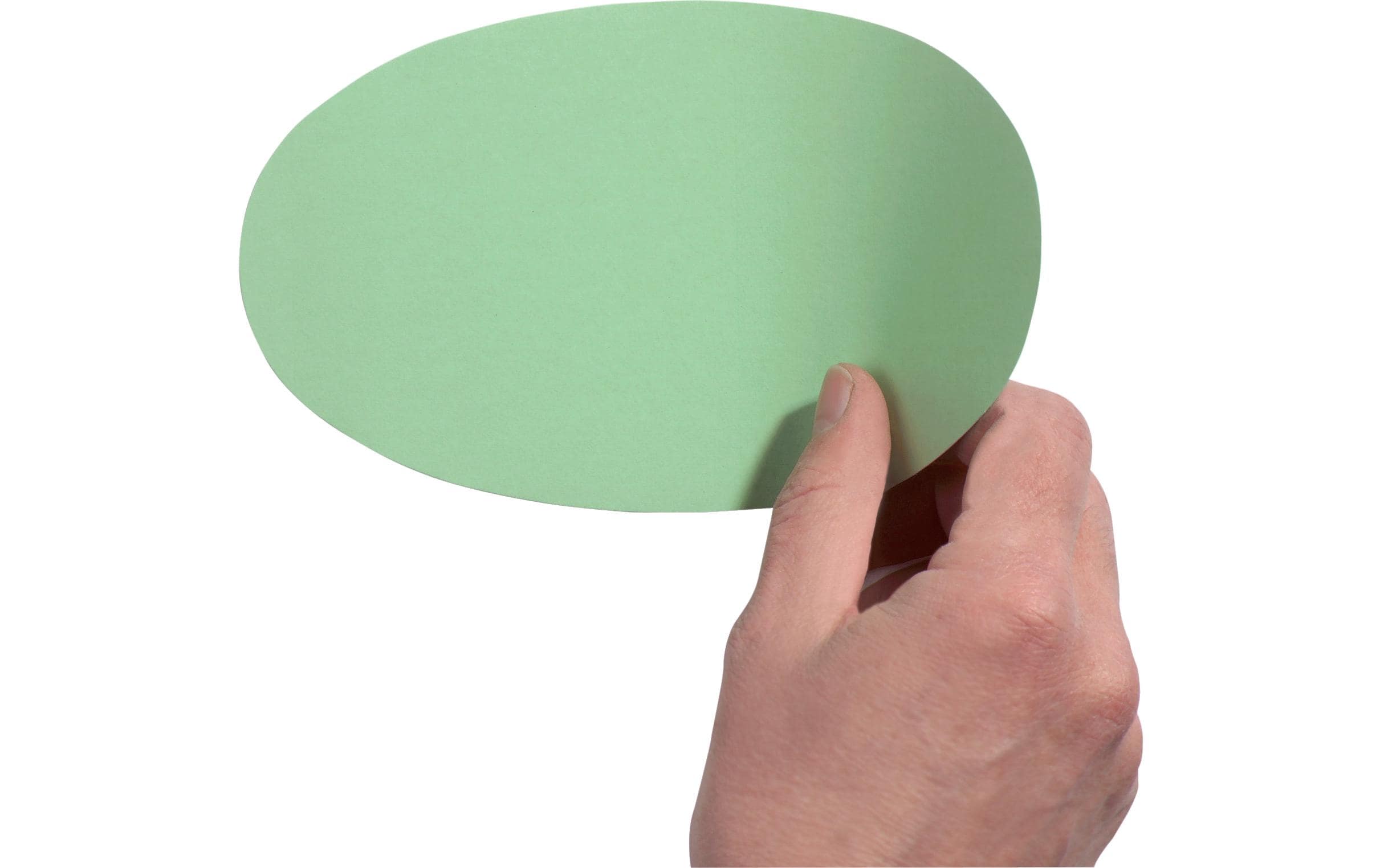 1343148_1 - Mediatech FRANKEN selbstklebende Moderationskarten Oval, 190 x 110 mm, sortiert, 300 Stück