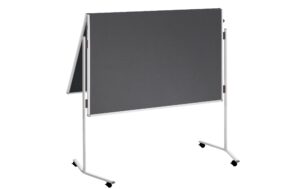1343235 - Mediatech FRANKEN Moderationstafel ECO, 120 x 150 cm grau/Filz, klappbar kaufen Schweiz | Mediatech.ch