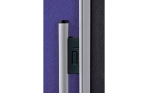 1343235_1 - Mediatech FRANKEN Moderationstafel ECO, 120 x 150 cm grau/Filz, klappbar
