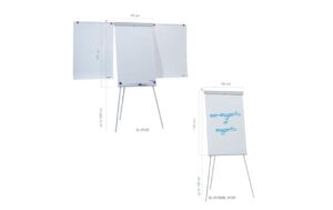 1343242_1 - Mediatech FRANKEN Flipchart X-tra!Line Standard Plus Dreibeinstativ, 68 x 105 cm, magnethaftend