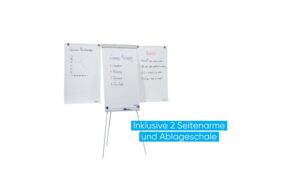 1343242_4 - Mediatech FRANKEN Flipchart X-tra!Line Standard Plus Dreibeinstativ, 68 x 105 cm, magnethaftend