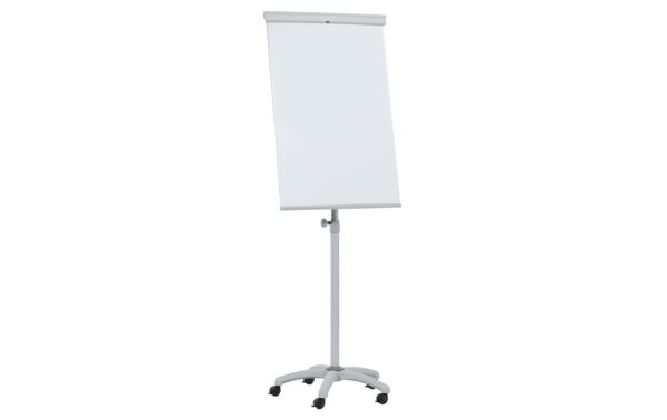 FRANKEN Flipchart X-tra!Line Mobil mit Laufrollen, 68 x 105 cm, magnethaftend