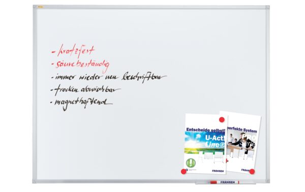 FRANKEN Schreibtafel X-tra!Line, emailliert 60 x 45 cm