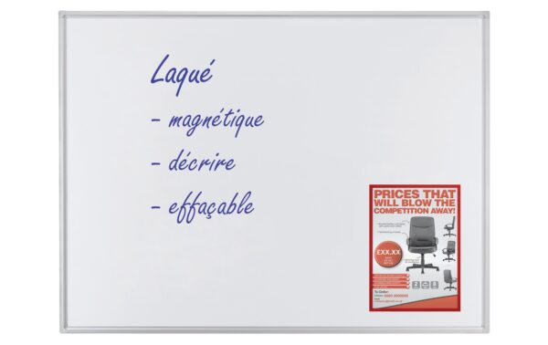 1343436_2 - Mediatech FRANKEN Schreibtafel ECO, lackiert 60 x 45 cm