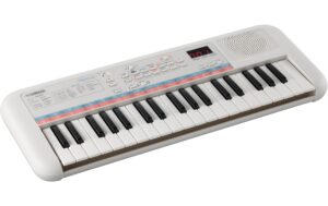 Yamaha PSS-E30 Mini Keyboard, 37 Mini Keys, Weiss