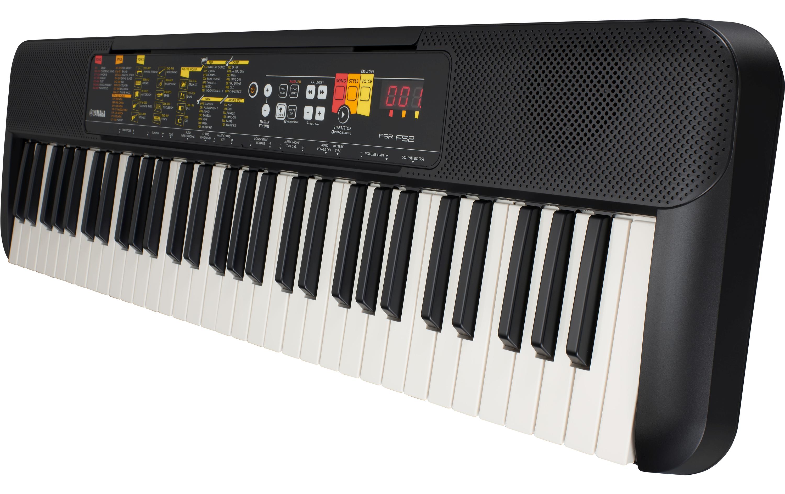 1344371_1 - Mediatech Yamaha PSR-F52 Portable Keyboard, 61 Keys