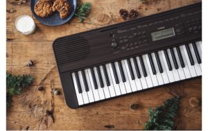 1344375_4 - Mediatech Yamaha PSR-E360DW Portable Keyboard, 61 Keys, Dark Walnut
