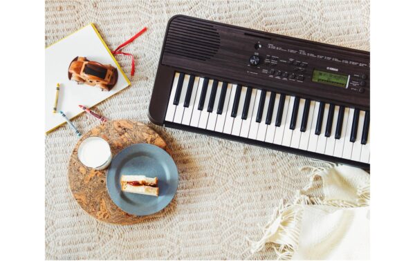 1344375_5 - Mediatech Yamaha PSR-E360DW Portable Keyboard, 61 Keys, Dark Walnut