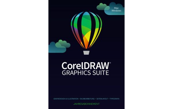 1344514_2 - Mediatech Corel CorelDraw Graphics Suite Agnostic Single User, Box, Windows, 1 Jahr, deutsch