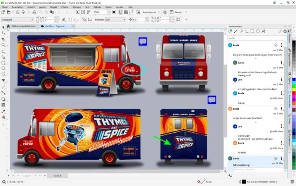 1344514_7 - Mediatech Corel CorelDraw Graphics Suite Agnostic Single User, Box, Windows, 1 Jahr, deutsch