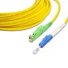 134576 - Mediatech Lightwin LWL Simplex Patchkabel Singlemode 9/125µm, E2/APC-LC, 5.0m OS2