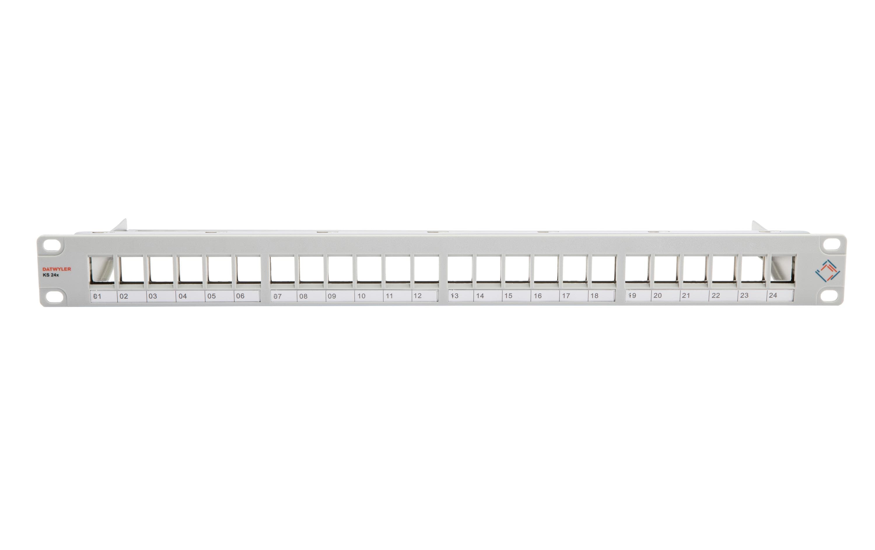 1346512_1 - Mediatech Dätwyler Patch Panel KS 24x grau