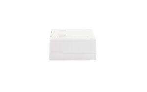1346513_7 - Mediatech Dätwyler AP Gehäuse Keystone 2x mit Staubschutz