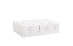 Dätwyler AP Gehäuse Keystone 4x mit Staubschutz