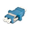 Lightwin LWL Kupplung LC-LC, Duplex Singlemode, plastik, blau