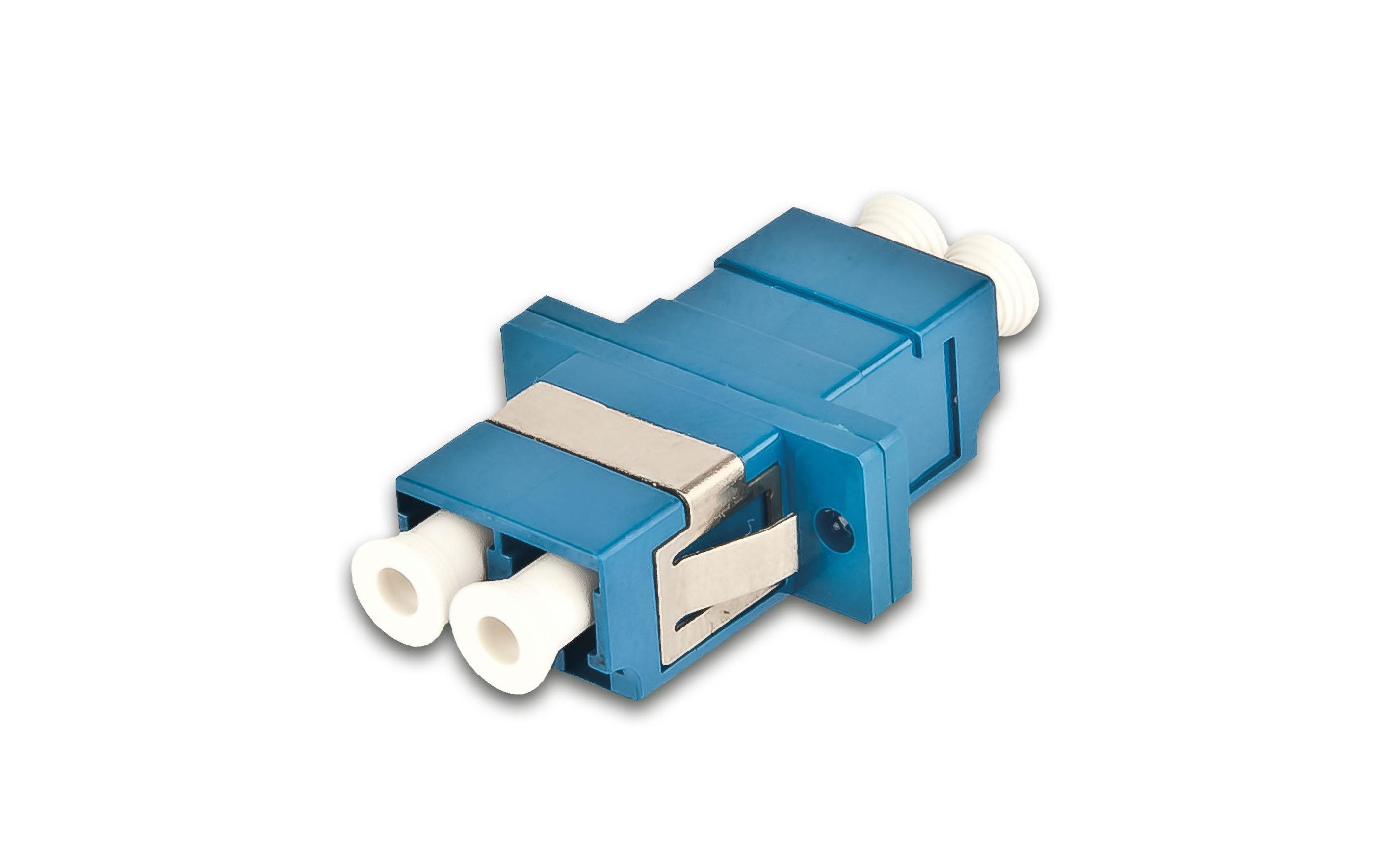 135118 - Mediatech Lightwin LWL Kupplung LC-LC, Duplex Singlemode, plastik, blau kaufen Schweiz | Mediatech.ch