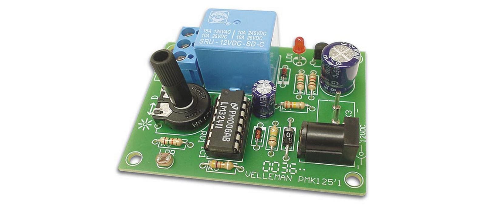 1351592 - Mediatech Whadda WSL125 Dämmerungsschalter Bausatz kaufen Schweiz | Mediatech.ch
