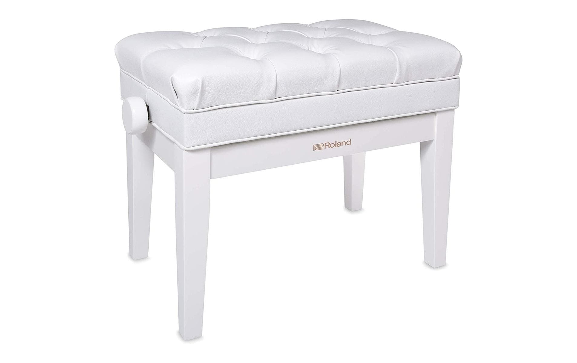 1352076 - Mediatech Roland RPB-500PW Polished white Vinyl Seat, Aufbewahrungsfach kaufen Schweiz | Mediatech.ch