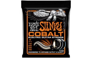 Ernie Ball 2722 Slinky Cobalt E-Gitarren Saitensatz, Hybrid 09-46