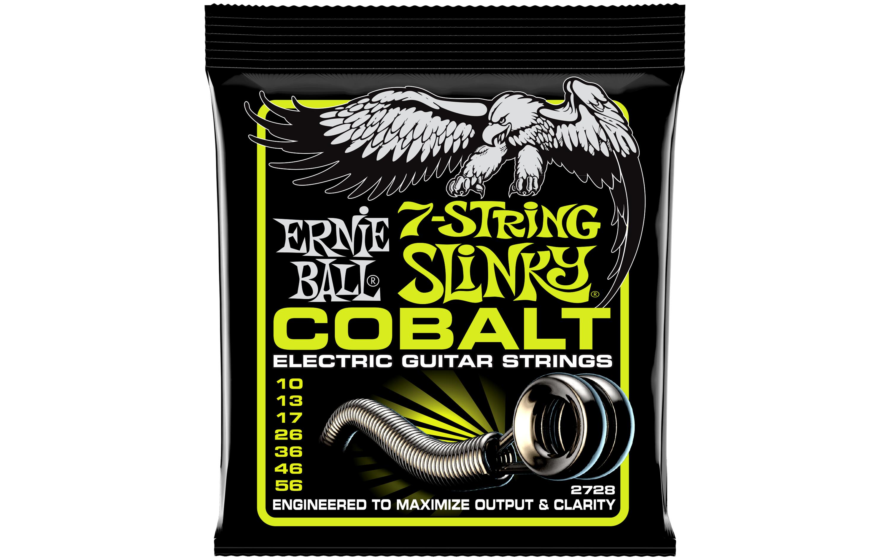 1353037 - Mediatech Ernie Ball 2728 Slinky Cobalt E-Gitarren Saitensatz, 7 S., Regular 10-46 kaufen Schweiz | Mediatech.ch
