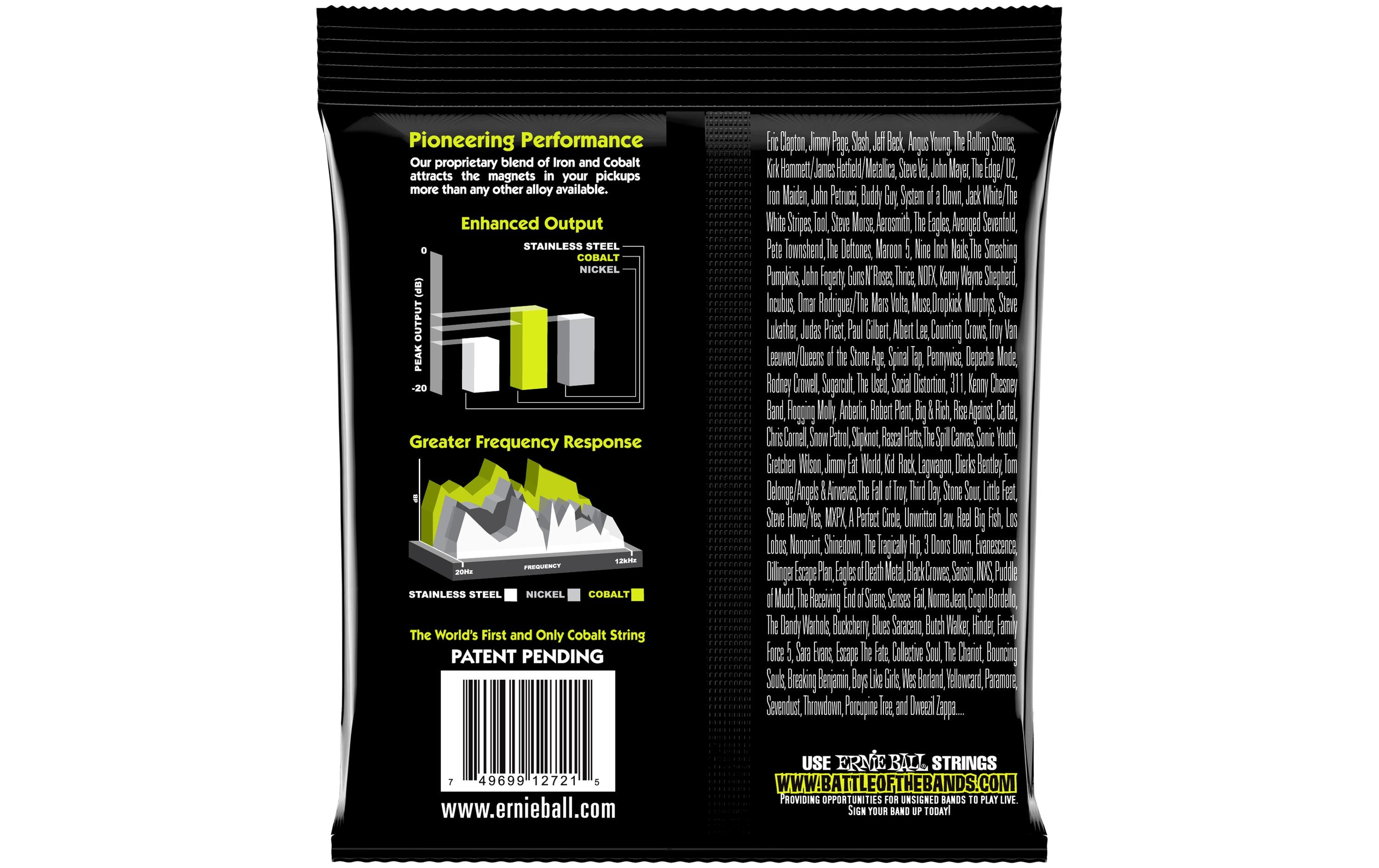 1353037_1 - Mediatech Ernie Ball 2728 Slinky Cobalt E-Gitarren Saitensatz, 7 S., Regular 10-46