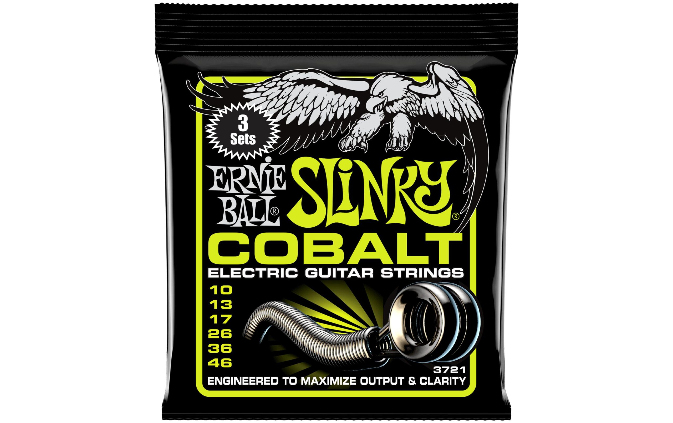 1353040 - Mediatech Ernie Ball 3721 Slinky Cobalt, 3er Pack E-Gitarren Saitensatz, Regular 10-46 kaufen Schweiz | Mediatech.ch