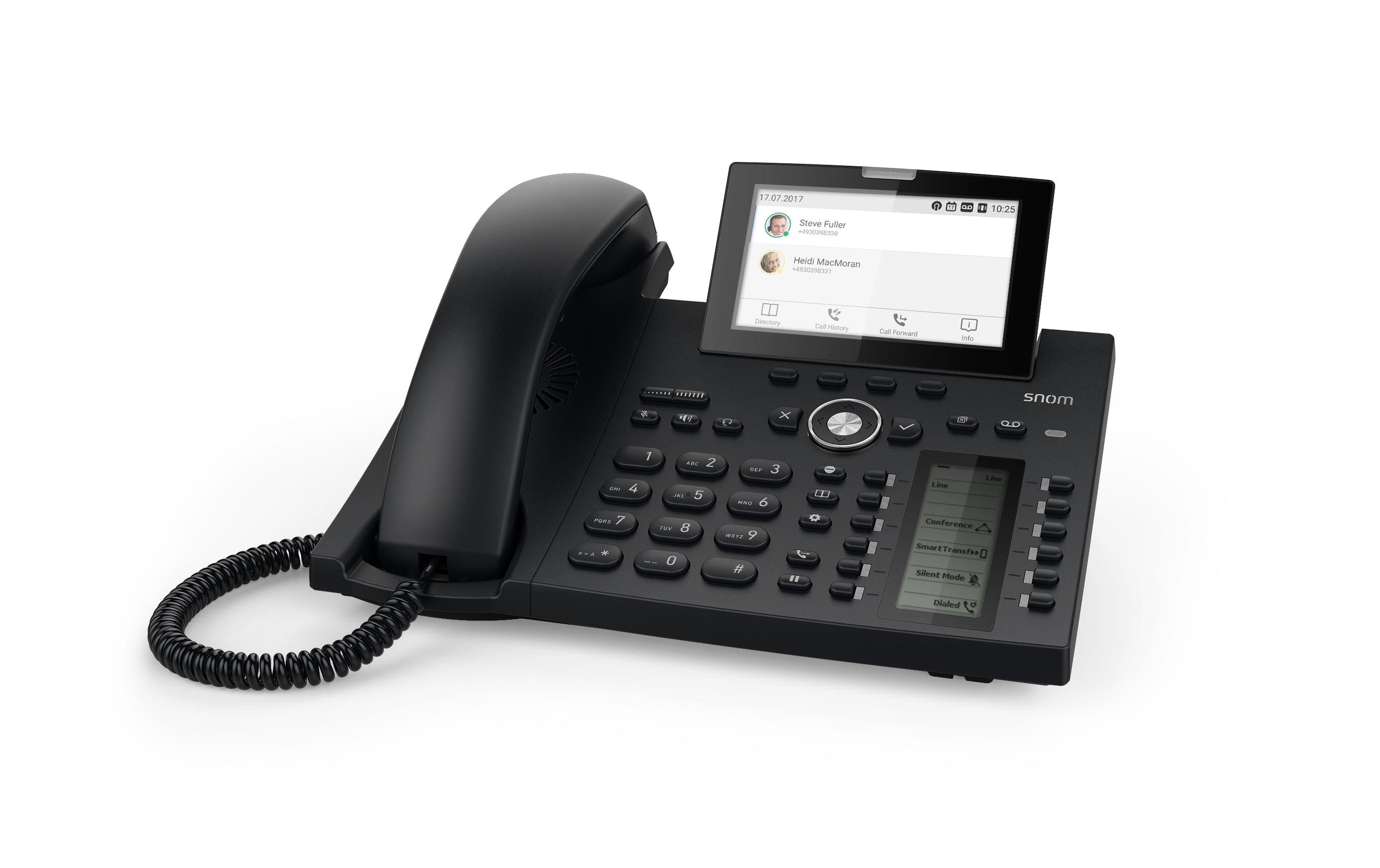 1355244 - Mediatech Snom D385N Schwarz SIP-Tischtelefon (ohne Bluetooth) kaufen Schweiz | Mediatech.ch