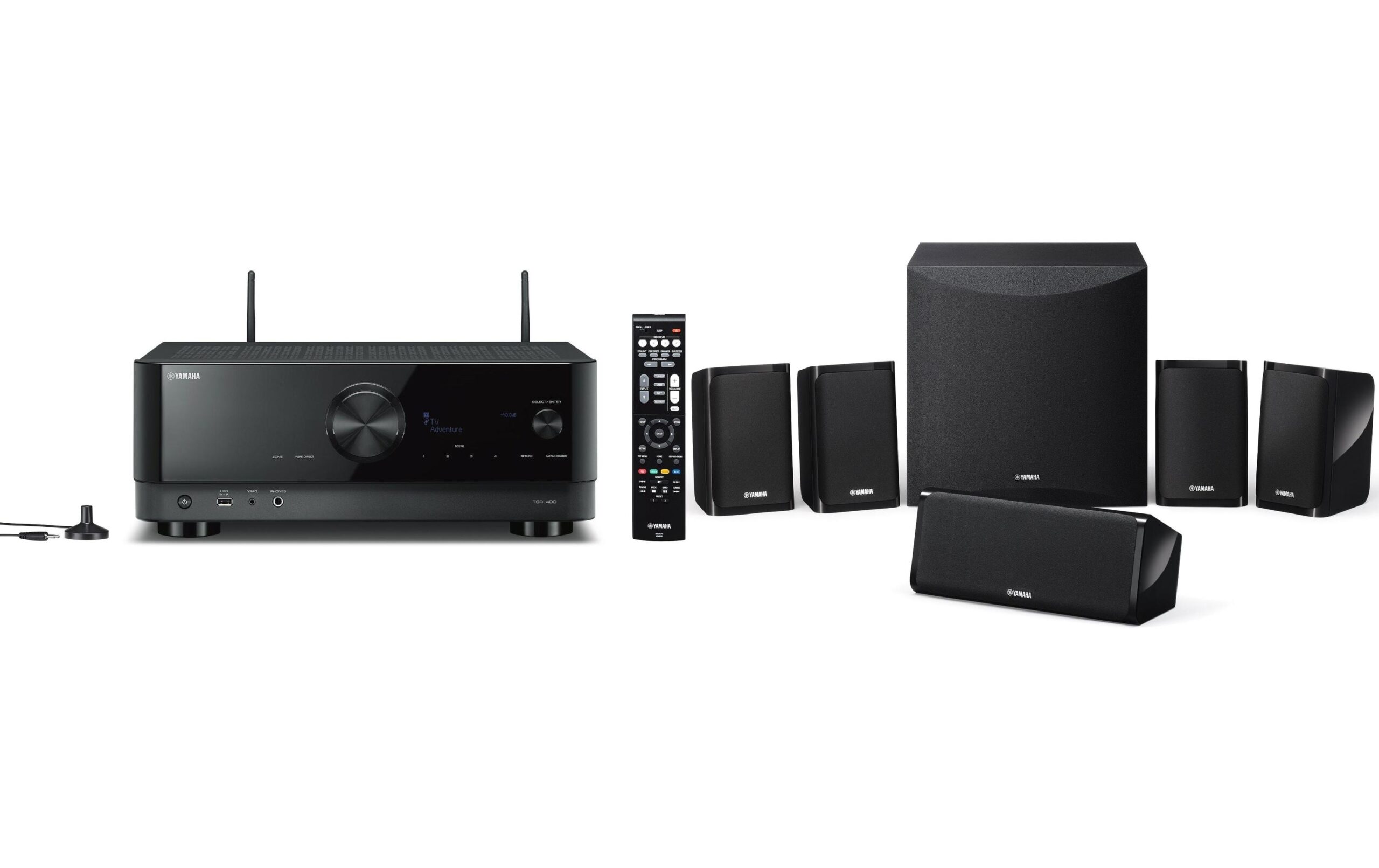 1355485 - Mediatech Yamaha YHT-4960, 5.1 Heimkino-System Bestehend aus TSR-400 & NS-P41
