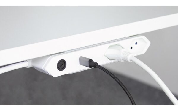 Steffen STEBA IQ 2xT13 2xUSB-C 2.1A 1.5m Td Kabel, Clip-Befestiung, weiss