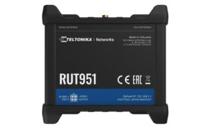 Teltonika LTE Industrierouter inkl. WLAN RUT951, 4x LAN, 2.4Ghz WLAN-N, Dual-SIM