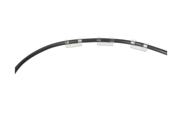 Max Hauri Kabelclips-Set 8mm transparent, 18 Stk