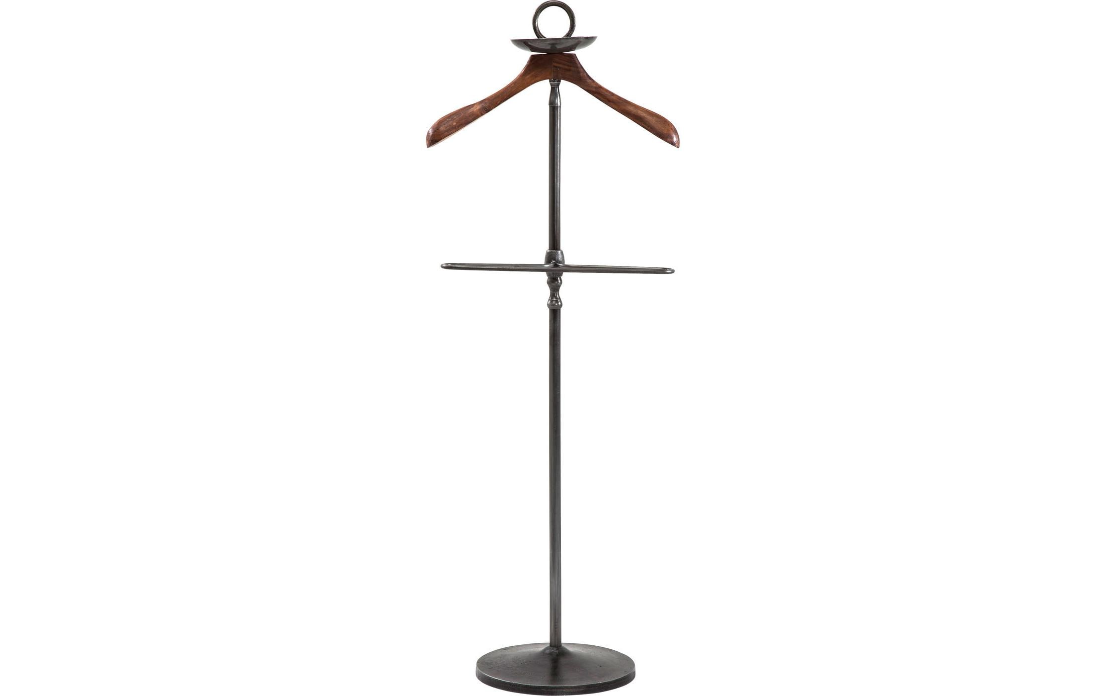 1366668 - Mediatech Kare Herrendiener CosmopolitanBraun-Schwarz 124x49x29 cm (HxBxL), Holz, Metall kaufen Schweiz | Mediatech.ch