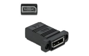 Delock Easy 45 DisplayPort Adapter gerade