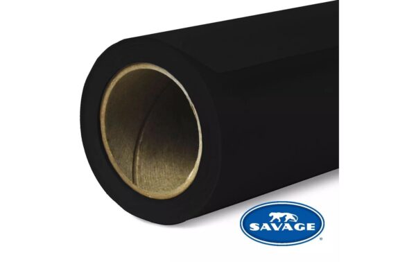 Savage Hintergrundpapier schwarz 3.56 x 32m Masse 3.56 x 32m