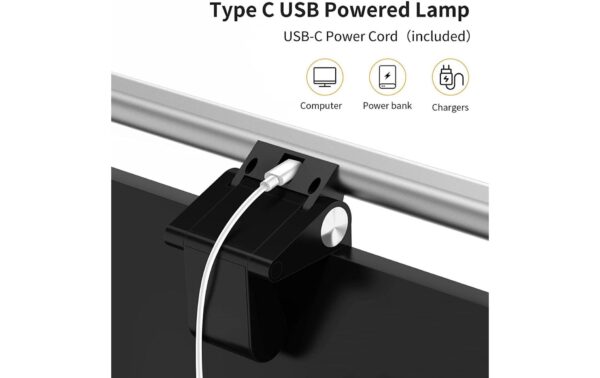 4smarts 2in1 LightBar + FullHD Webcam USB, Full HD, schwarz