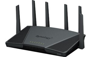 Synology RT6600ax, Tri-Band Wi-Fi 6 Router 2.4GHz/5GHz, 2.5GbE, bis zu 6, 6 Gbit/s