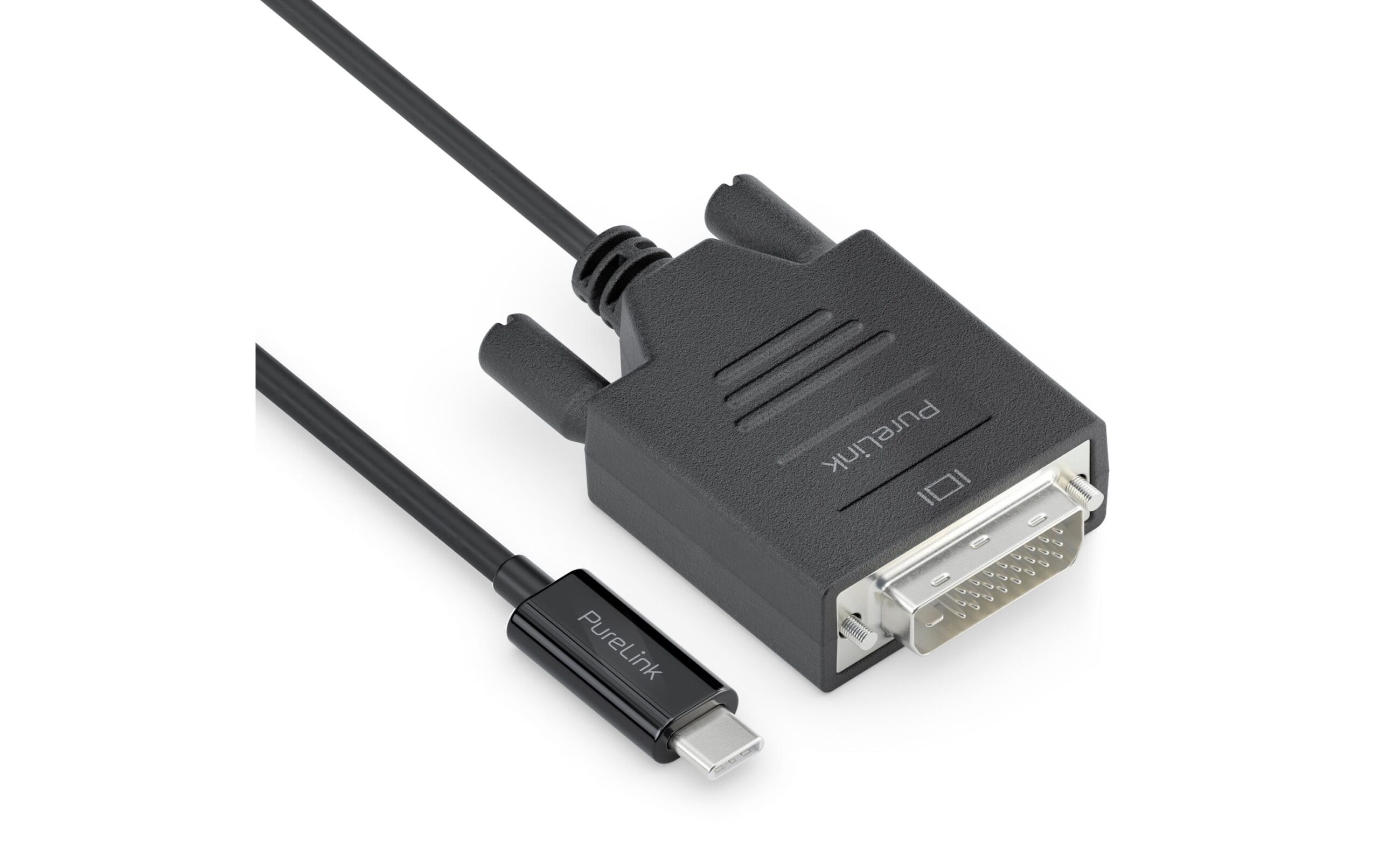 1372446 - Mediatech Purelink USB-C auf DVI Kabel, 1.5m 1920x1200, iSerie, Farbe: schwarz kaufen Schweiz | Mediatech.ch